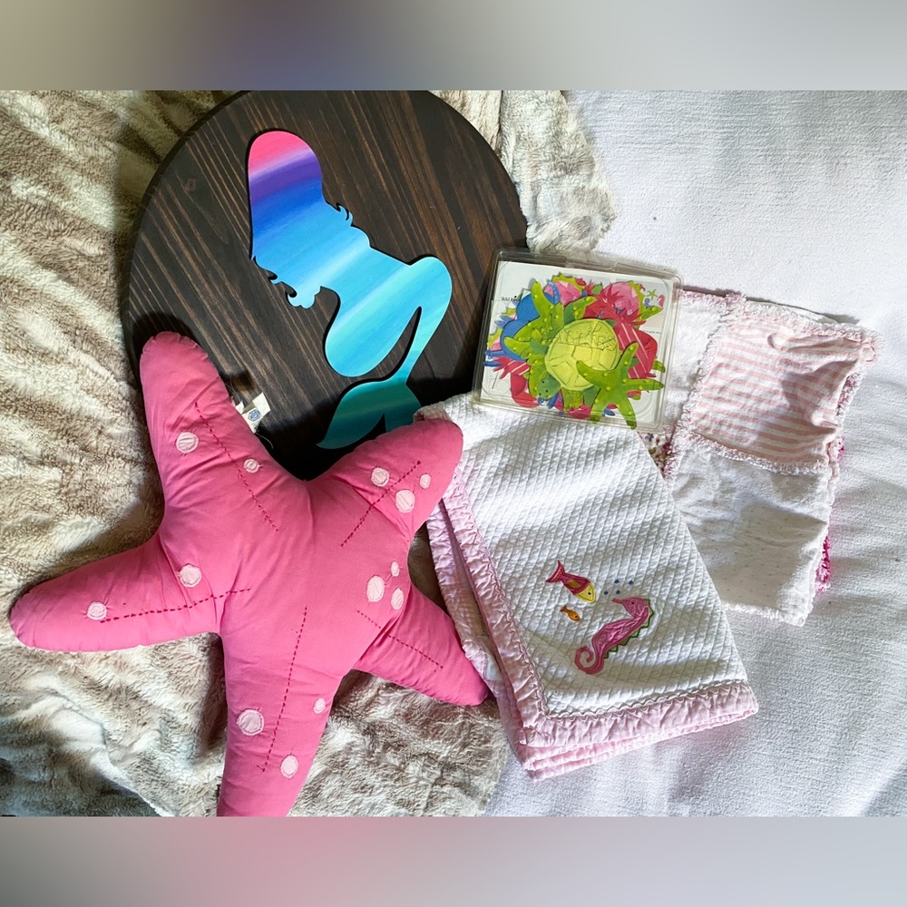 Pottery Barn Girls Sea Life Set and more